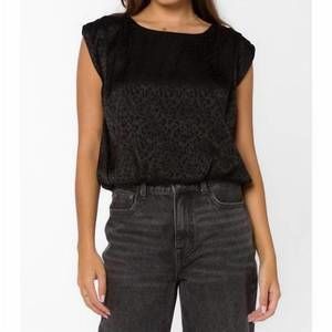 NEW VELVET HEART apollo tank in black leopard